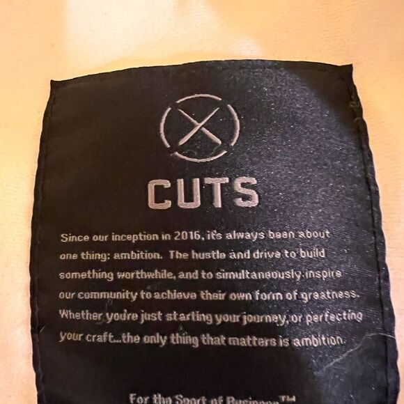 CUTS Polartec® Sherpa Full Zip Jacket XXL Cream Men’s | Tech Fleece Minimalist - Picture 9 of 10